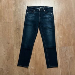 LIKE NEW $215 AG Adriano Goldschmied Anthropologie Stevie cropped ankle …